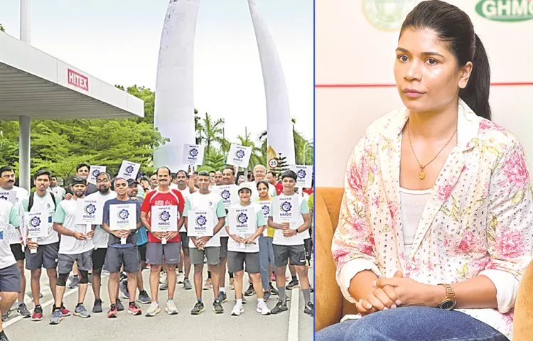 A Grand T-Shirt And Medal Launch Event On The Occasion Of Hyderabad Marathon