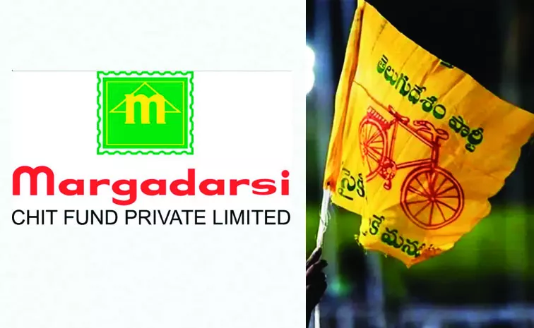 Black money of TDP leaders is margadarsi illegal deposits: Andhra pradesh