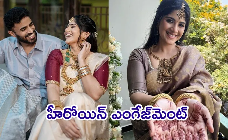 Actress Megha Akash Engagement With Saai Vishnu