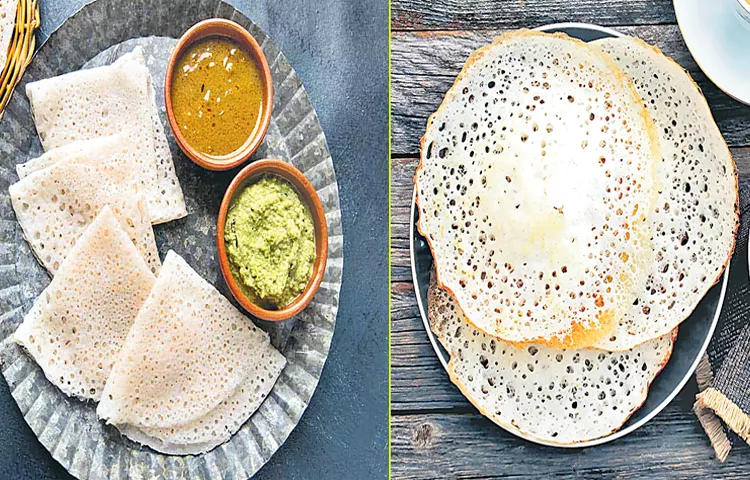 Kannada Neer Dosa Kerala Palapam Food Preparation Method