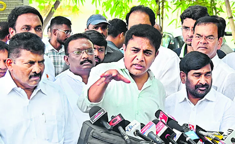 KTR Aggressive Comments On CM Revanth Reddy: Telangana