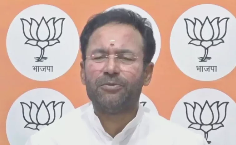 Union Minister Kishan Reddy Slams HYDRA Demolished In Hyderabad