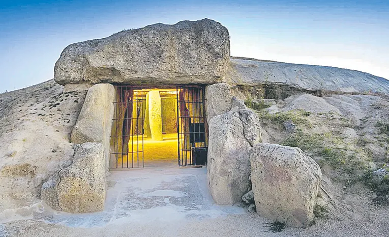 5600 year old burial chamber In Spain