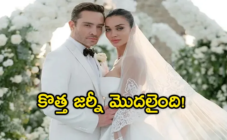 Hollywood Actress Amy Jackson and Ed Westwick are now married