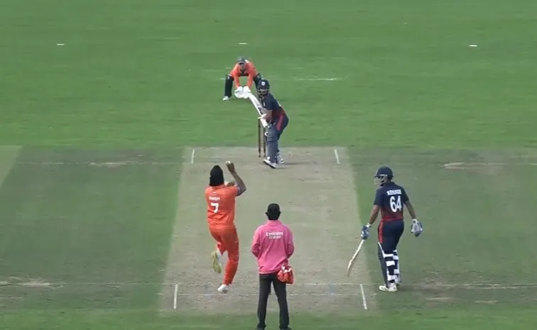 Netherlands Beat USA By 102 Runs In Netherlands T20 Tri Series