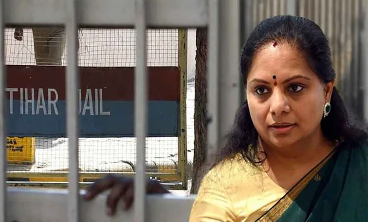 Kavitha Release From Tihar Jail