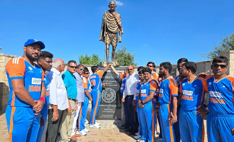 Indian National Blind Cricket Team Kicks off US Tour