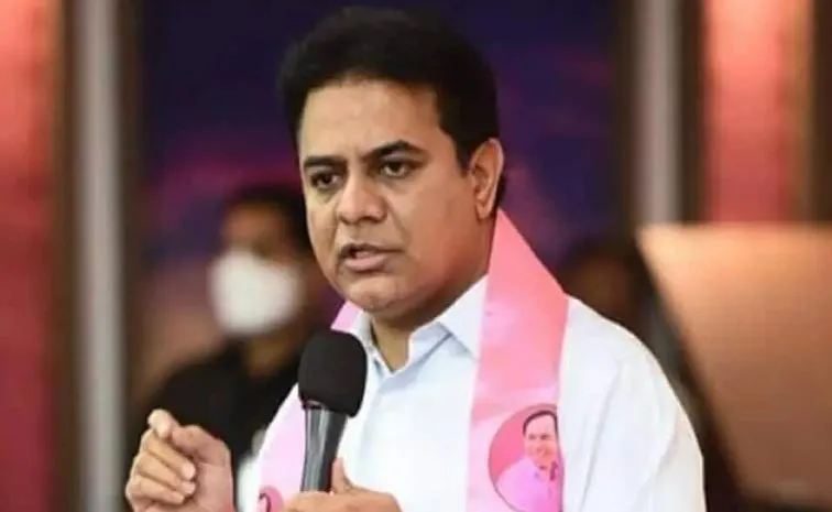 BRS KTR Slams On CM revanth reddy over Rajiv Gandhi Statue