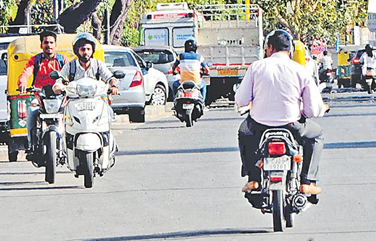 Decision of traffic police to enforce in greater area