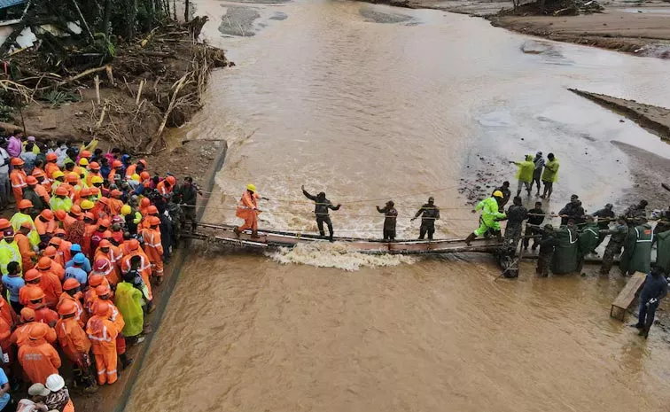 Wayanad landslide: GPS coordinates, aerial drone pictures used by rescuers to locate survivors