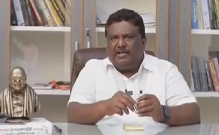 DMK SS Sivasankar Controversial Comments On Lord Ram draws BJP