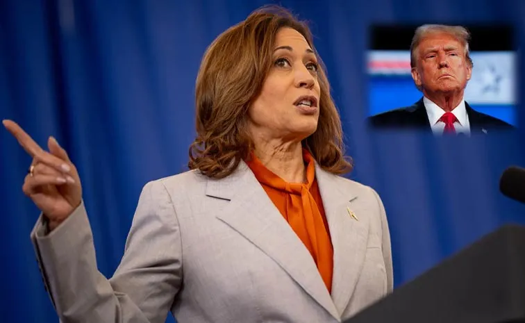 USA Kamala Harris Political Counter To Donald Trump