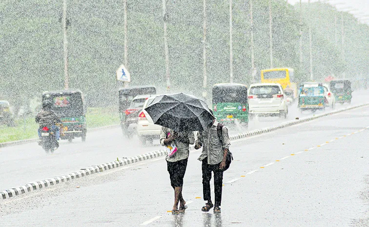 Heavy rains for 3 days in Uttarandhra