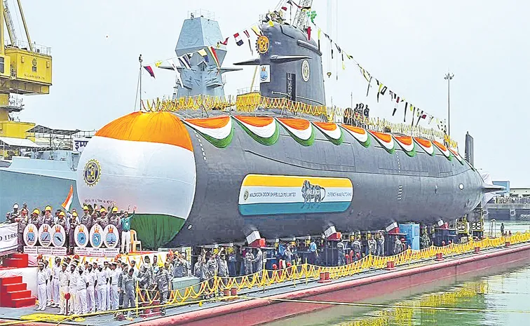 Rajnath Introduced The Second Nuclear Submarine In The Navy