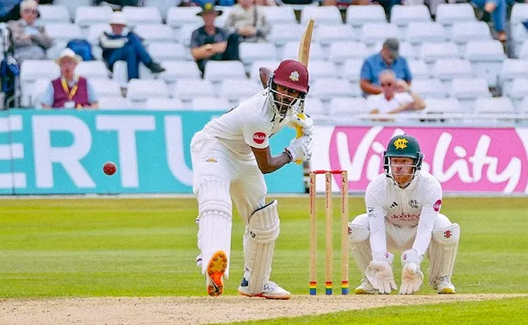 Sai Sudharshan Gets to His Maiden County Championship Hundred with a Cracking Six