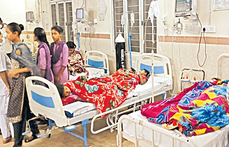 79 girl students sickened by contaminated food