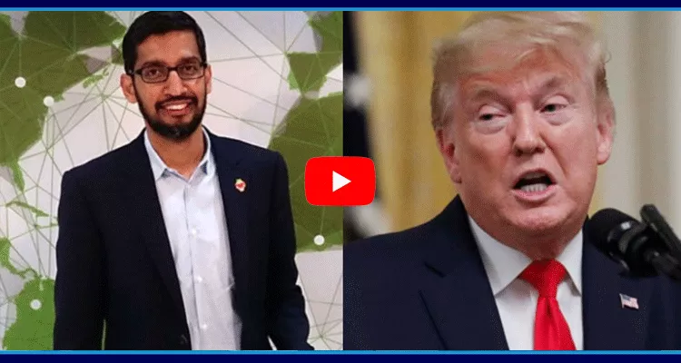 Donald Trump Warning To Sundar Pichai