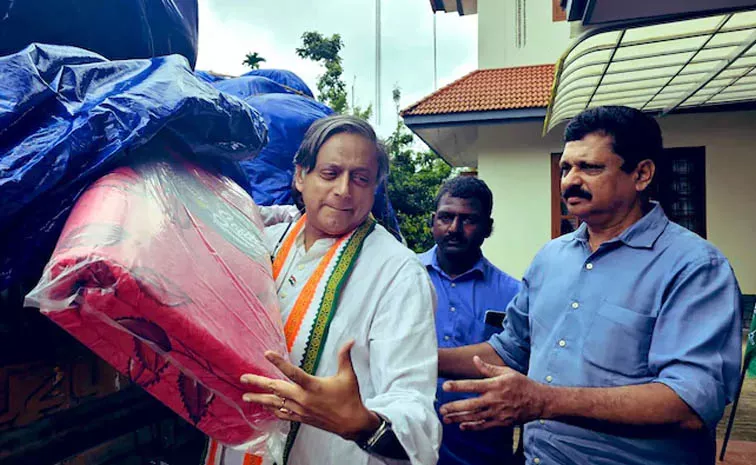 Shashi Tharoor Trolls On Wayanad Landslide Tweet