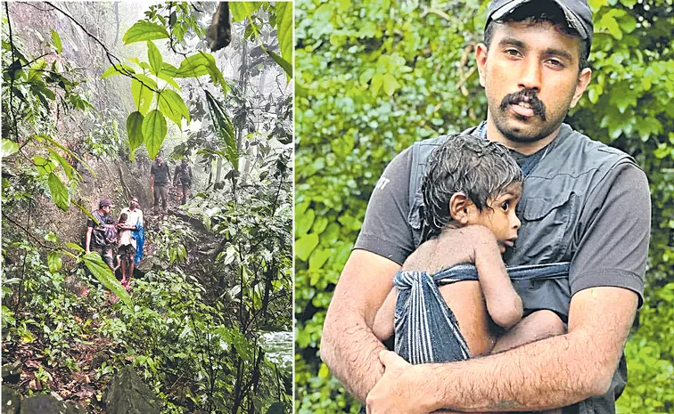 Wayanad landslide: Kerala forest department rescue six tribals, including four children