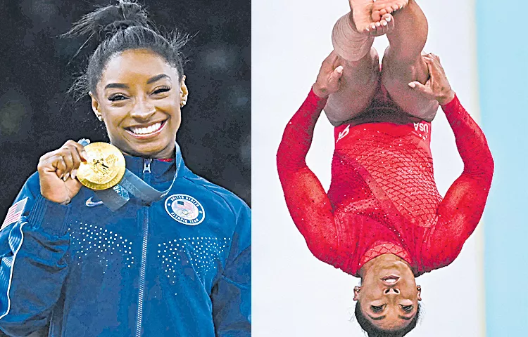 American star gymnast who won seventh gold in Olympics