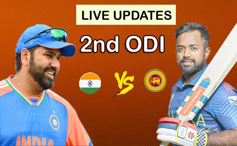 IND VS SL 2nd ODI Live Updates And Highlights