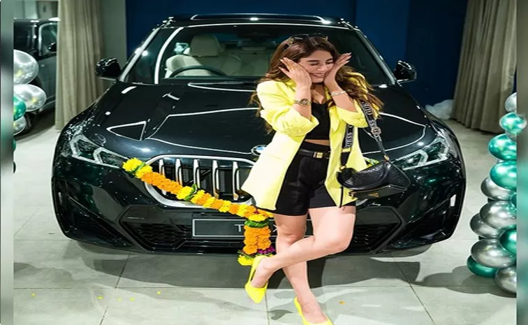 Kundali Bhagya Actress Adrija Roy Buys Swanky New BMW Car