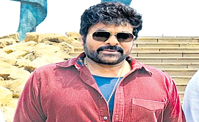 Chiranjeevi Shooting For Vishwambhara Climax Under Action Choreographer Anl Arasu