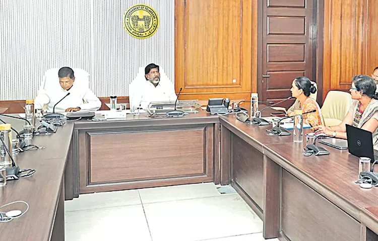 Deputy CM Bhatti questions the officials in the review