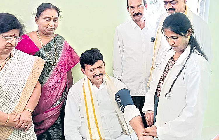 Ponguleti Srinivasa Reddy visited Khammam district