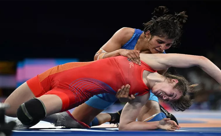 Wrestler Nisha Dahiya Lost In Quarter Finals Of Womens Freestyle 68kg Event