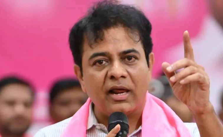 KTR Serious on congress government over Thummilla Lift Incident