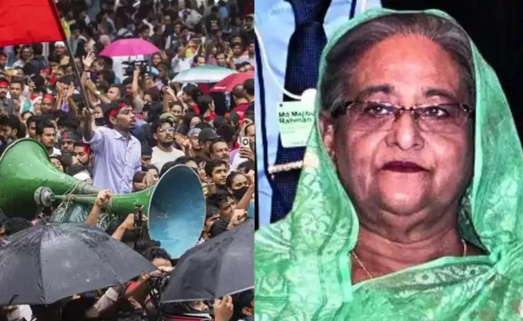 Sheikh Hasina Party leaders targeted by Protesters in Bangladesh