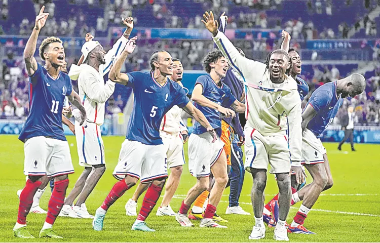 France Into The Final Of The Paris Olympics Football Games