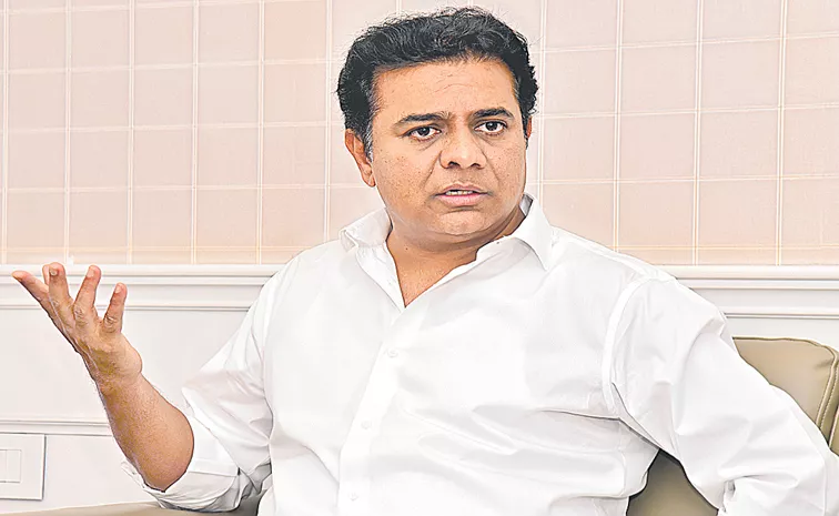 BRS Leader KTR On Fake News On Party Alliances and mergers