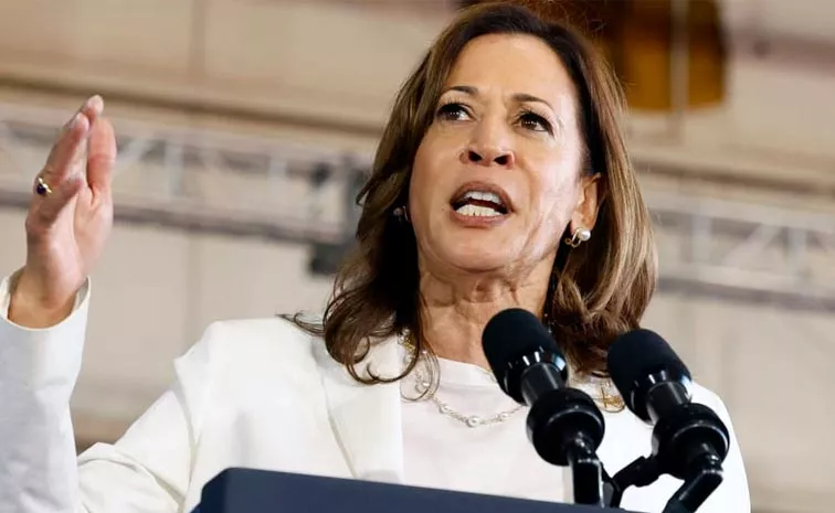 Kamala Harris shuts down Gaza protesters in michigan