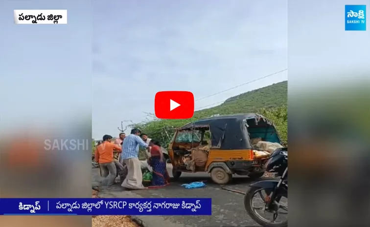 TDP Goons Kidnapped YSRCP Activist Nagaraju In Macherla, Guntur