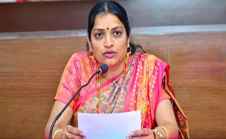 Ex Minister Usha Sricharan Fires On Chandrababu Conspiracy Politics