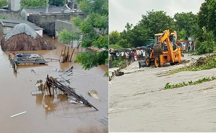 Heavy Rains In Telugu States