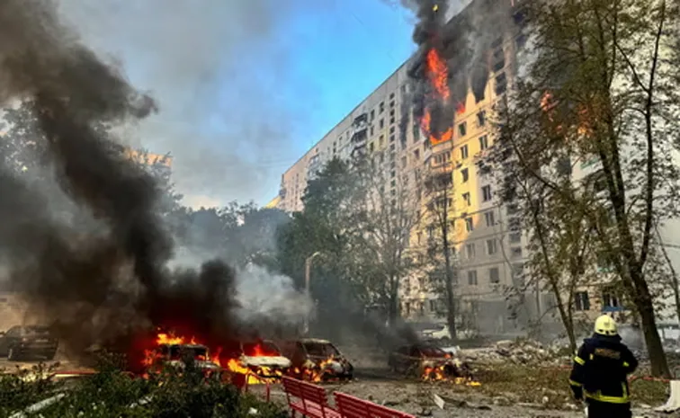 Russia-Ukraine war: Russian bomb attack on Kharkiv kills seven including child in playground