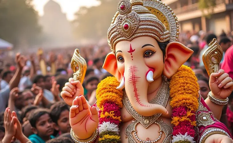 Vinayaka Chavithi 2024 special videos goes viral on social media