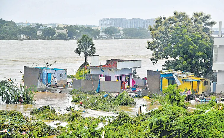 Appeal of Khammam flood victims to Telangana Govt