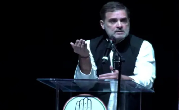 Rahul Gandhi Hails Telugu Language As Pride of India