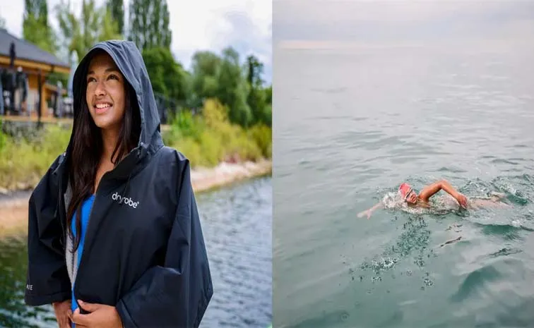 British Indian Teen Completes Solo English Channel Swim