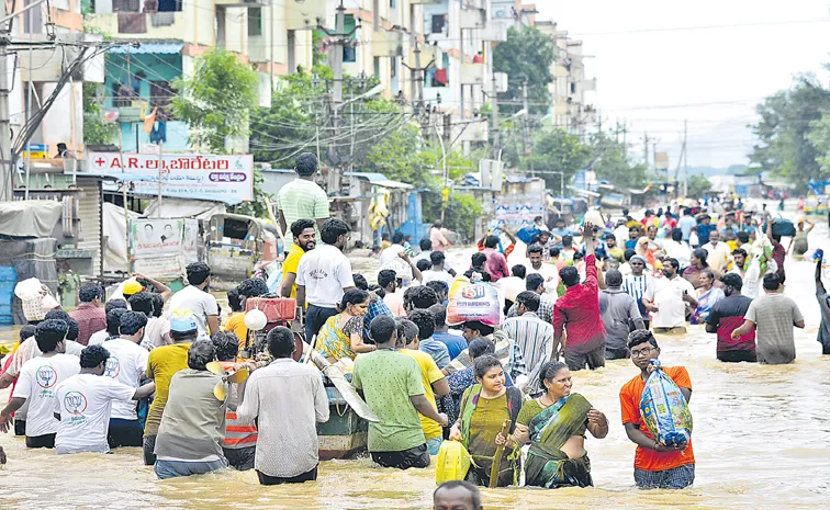 Sakshi Guest Column On Vijayawada Floods and AP Govt