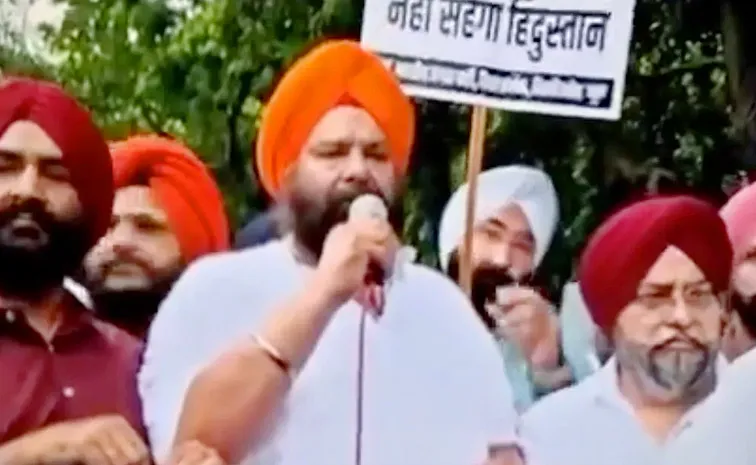 Congress Shared BJP Leader Tarvinder Singh Marwah Threatened video