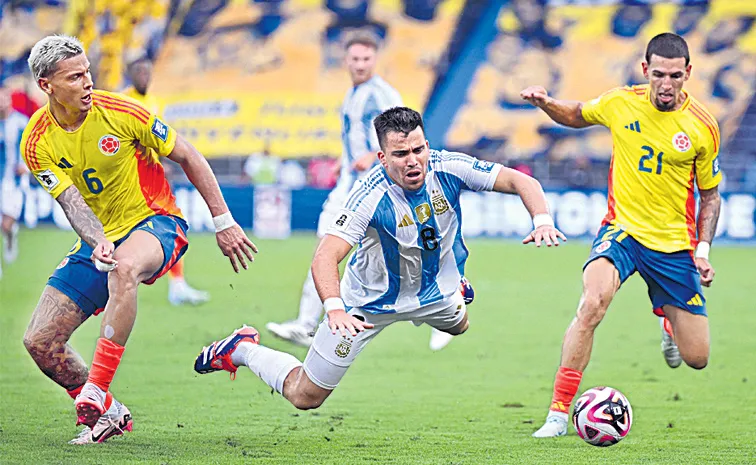 WC Qualifiers: Colombia beat Reigning World Champions Argentina