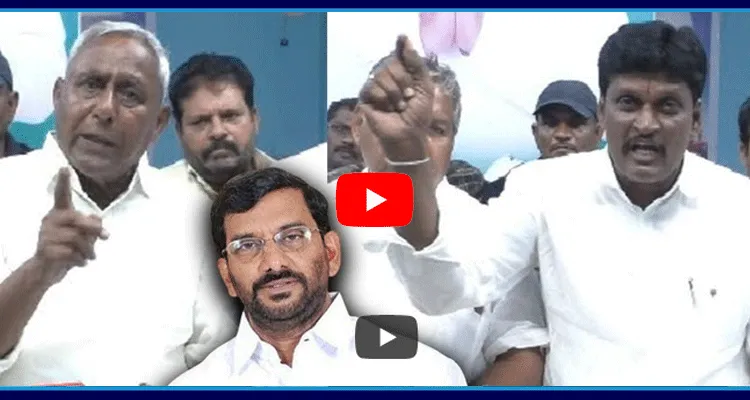 Nellore YSRCP Leaders Fire On TDP Leader Somireddy