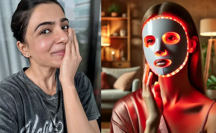 Samantha Ruth Prabhu Choose Red Light Therapy For Healthy Skin Benefits