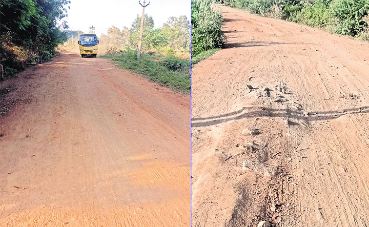 Marlapadu To Ongolu Road Problem Incident In Andhra Pradesh Prakasham Tanguturu