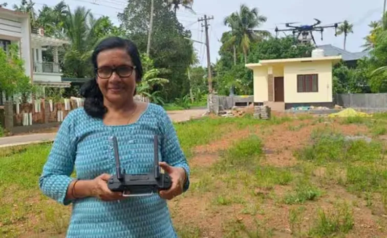 Kerala's first panchayat member becomes first agridrone pilot